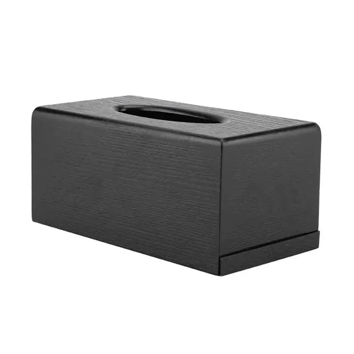 Boîte à mouchoirs rectangulaire en bois ABKJ-2X