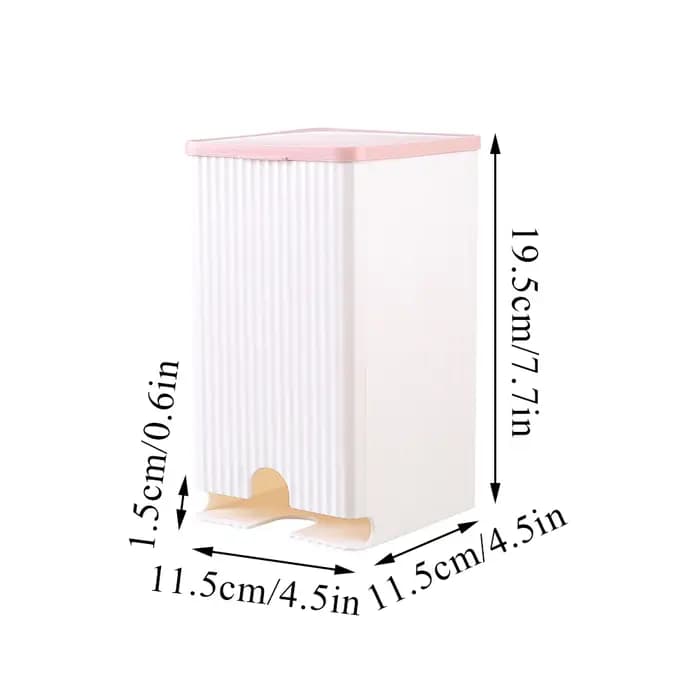 Petite boîte de rangement murale anti-poussière pour serviettes hygiéniques