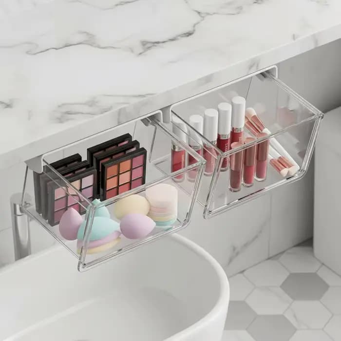 Boîte de rangement de Style tiroir en plastique