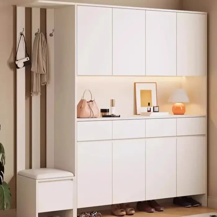 Armoire à chaussures multifonctionnelle élégante pour hommes