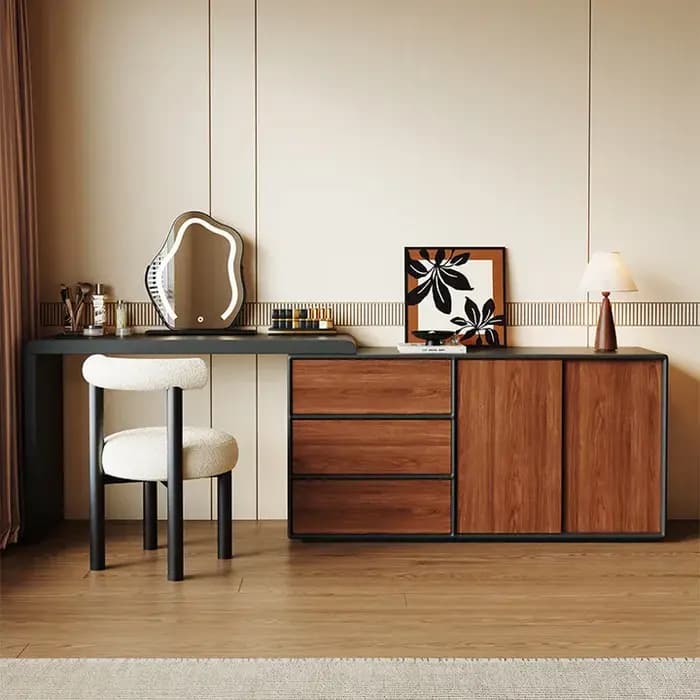 Commode de table de maquillage pour chambre à coucher