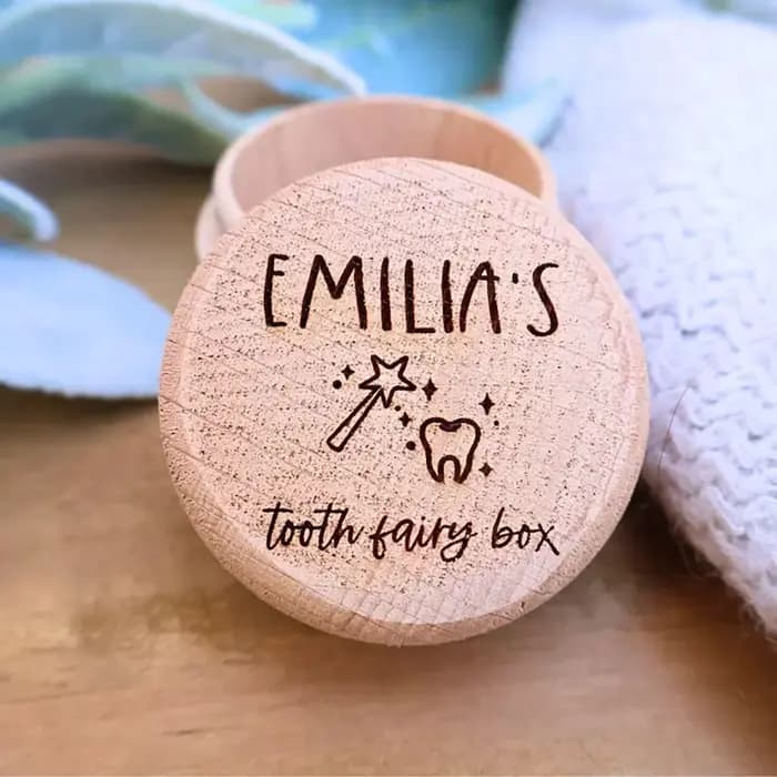 Boîte de fée des dents personnalisée