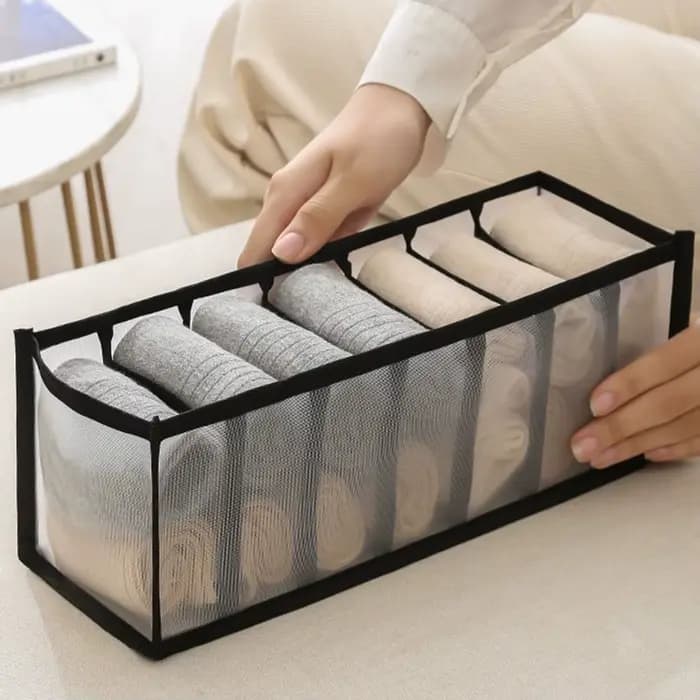 Organisateur de placard pour chaussettes