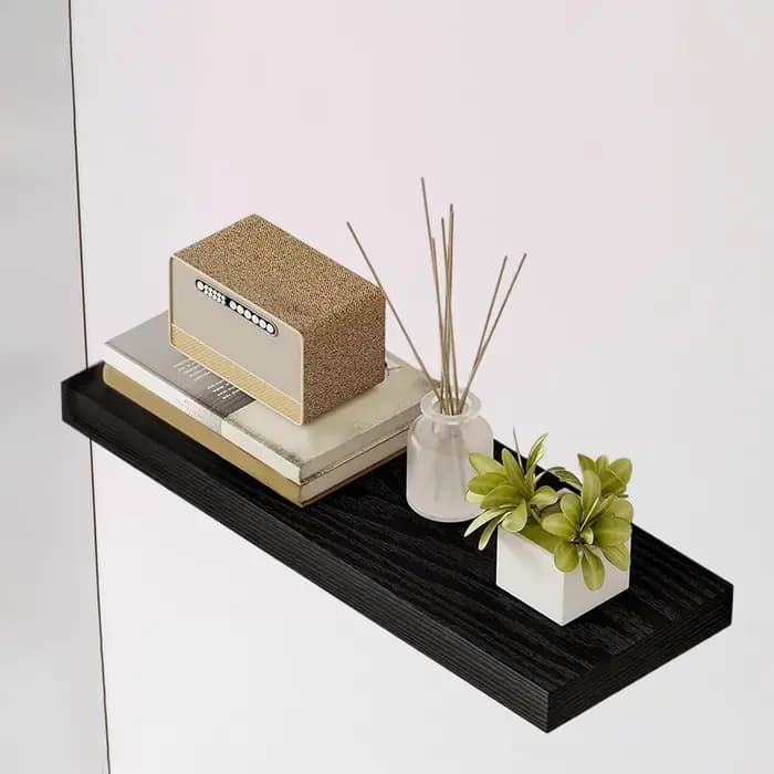 Étagère flottante pour décoration murale, robuste, polyvalente, avec support Invisible, pour salon, crèche, cuisine, salle de bain, livres