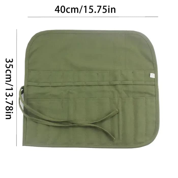 Sac de rangement en toile pour pinceaux de peinture