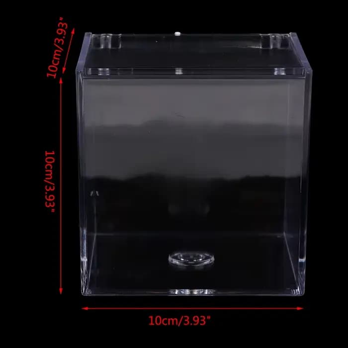 Boîte de rangement de capsules de café en acrylique, porte-gobelet transparent, étui anti-poussière,