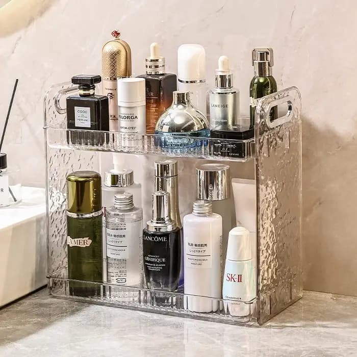 HODouble Layer Cosmetics Storage T1 Toilet Box