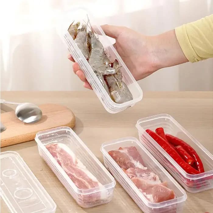 Boîte à nouilles fraîches en plastique