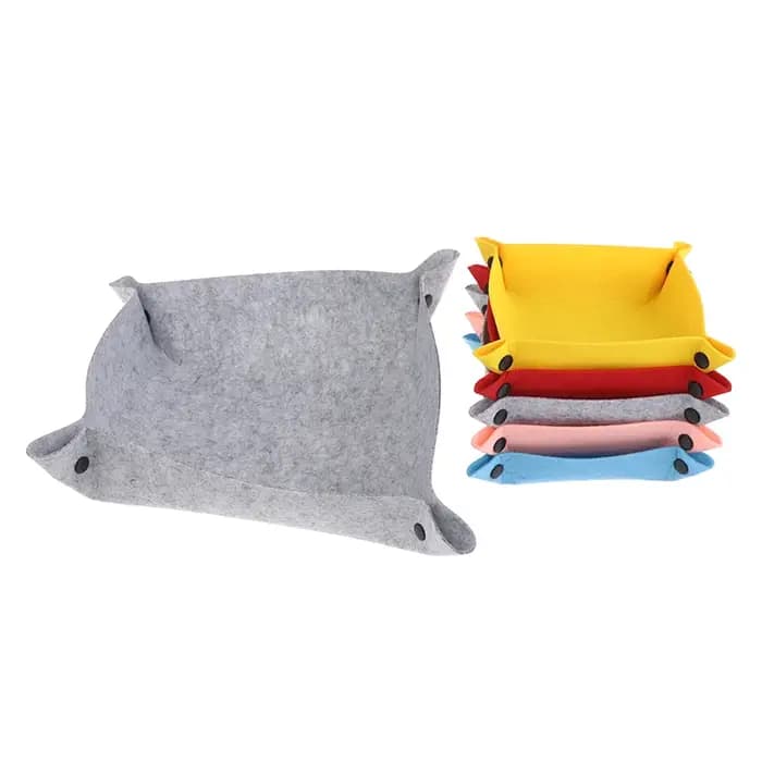 Support de rangement pratique en feutre – Organisateur de bureau pour outils