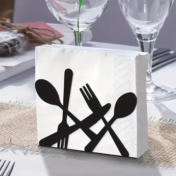 Distributeur de mouchoirs organisateur porte-serviettes pour comptoirs de cuisine