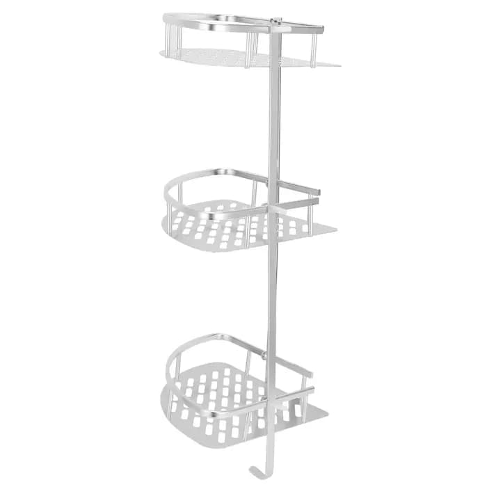 Étagère de douche d'angle à 3 niveaux