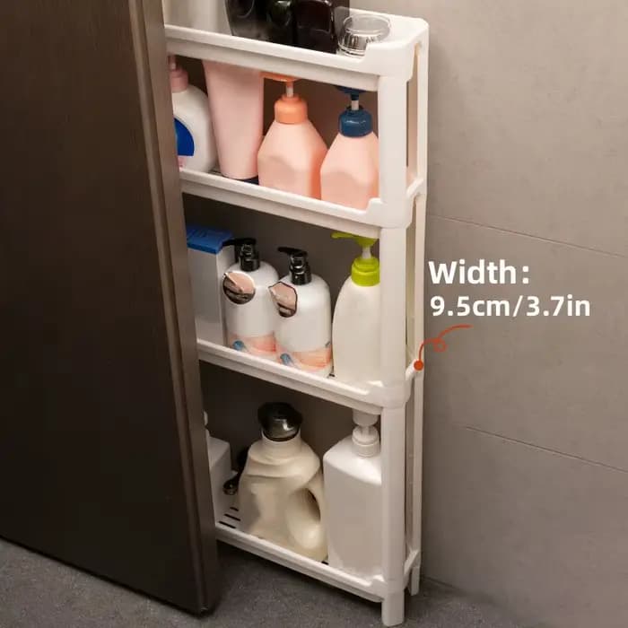 Armoire de rangement derrière la porte