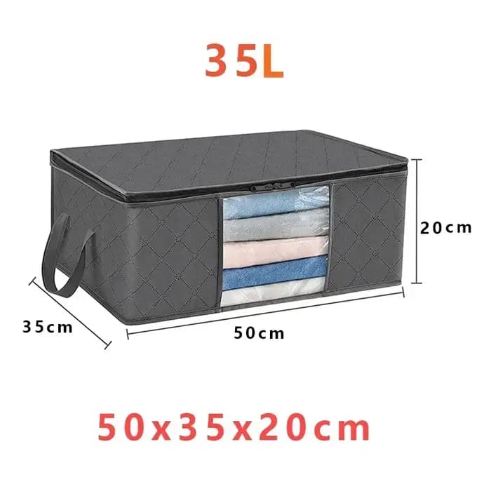 Sac de rangement pliable de grande capacité pour vêtements, sacs de rangement pour couvertures, cont