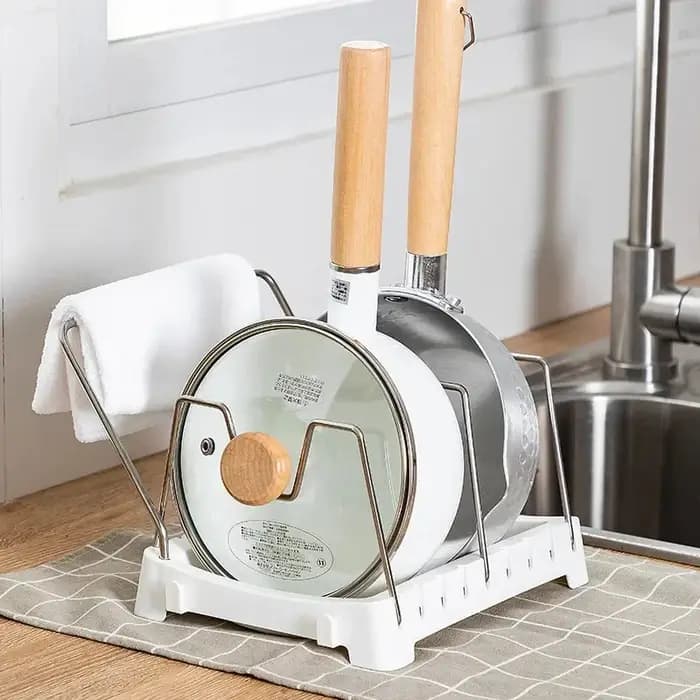Organiseurs de placard de cuisine pour casseroles et poêles