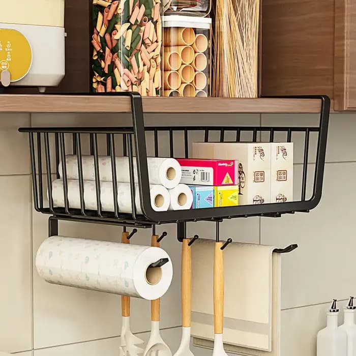 Organisateur de rangement suspendu pour cuisine