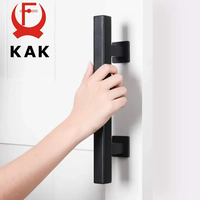 KAK 12 pouces poignée de porte de grange coulissante tirer armoire affleurant ensemble de matériel