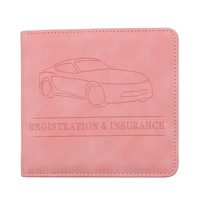 Porte-carte d'immatriculation de conduire et d'assurance