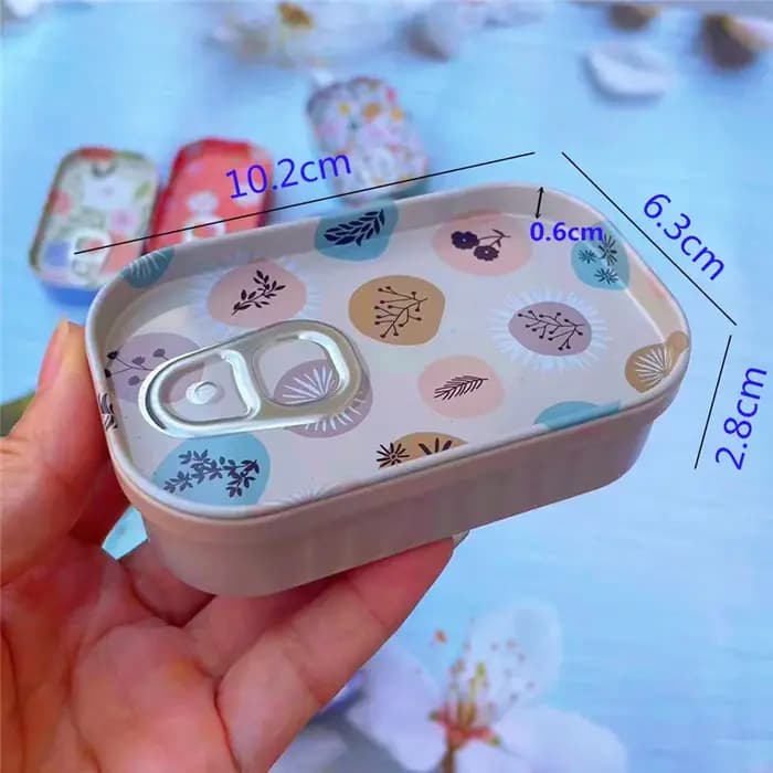 Boîte de rangement aléatoire 1 pièce pour sardines fraîches
