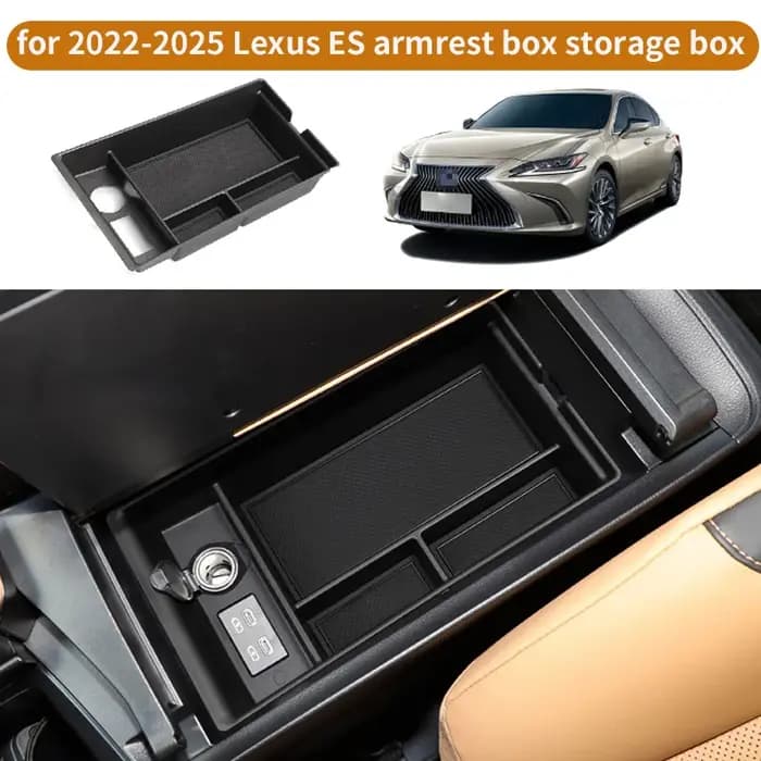Boîte de rangement pour accoudoir de console centrale Lexus ES 2022-2025