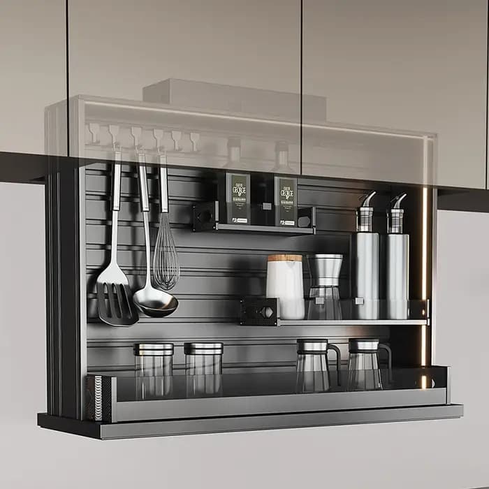 Armoire de rangement verticale électrique intelligente avec panier