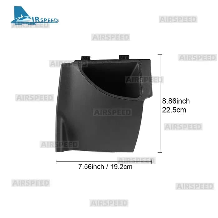 Boîte de rangement de remplacement pour conducteur de voiture LHD pour Abarth 595 695 595C 695C (2012-2024)