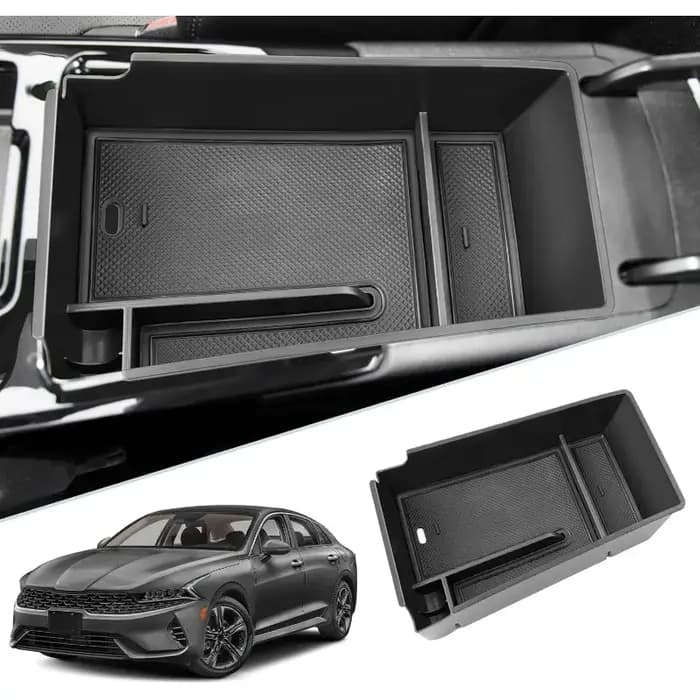 Pour 2021 2022 2023 2024 Kia K5 Console centrale organisateur 2023 2024 K5 boîte de rangement organi