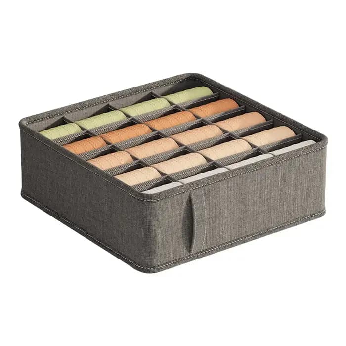 Boîte de rangement multifonctionnelle pour sous-vêtements et chaussettes