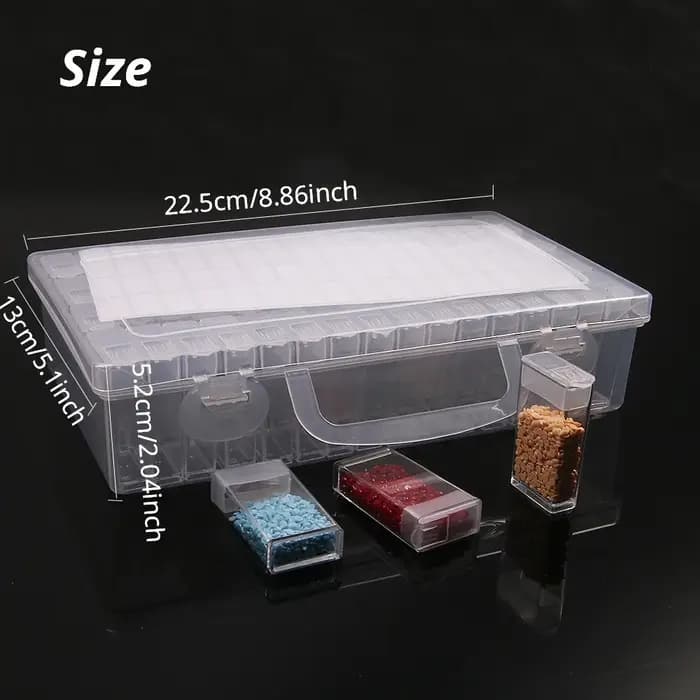 5D bricolage diamant peinture outils accessoires boîte de rangement conteneur