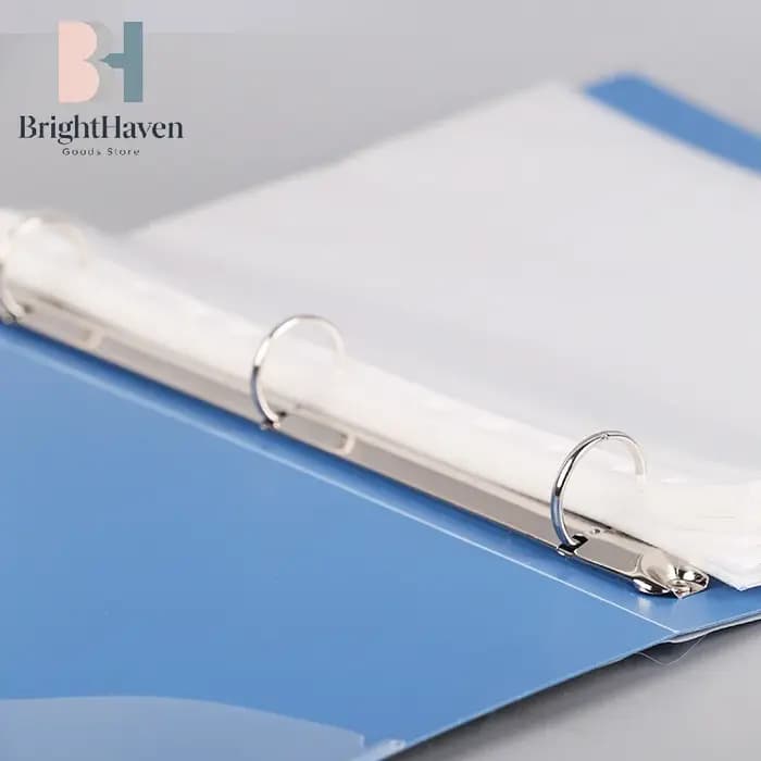 Organisateur de documents transparent pour classeur à feuilles mobiles