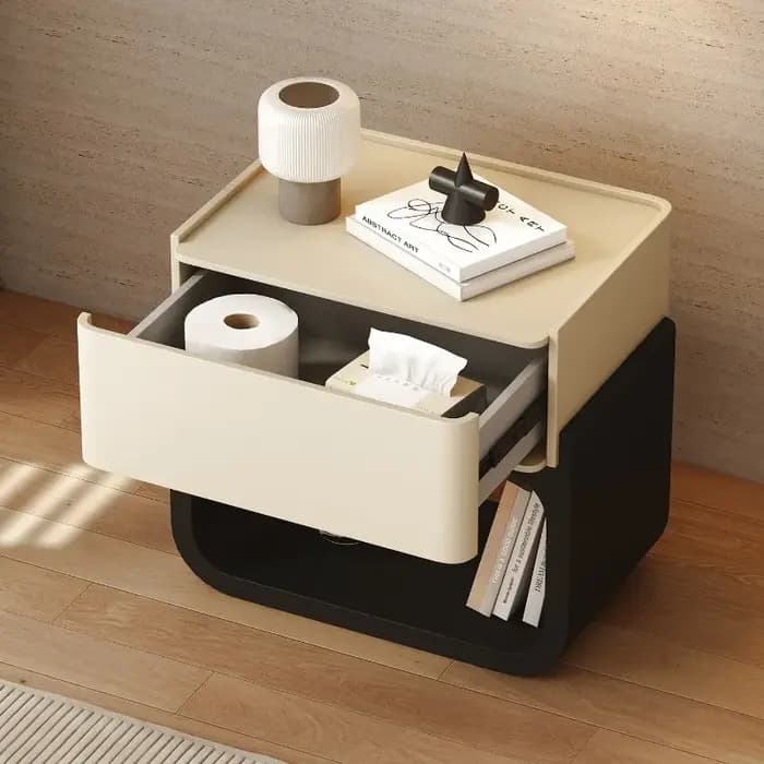 Table de chevet de rangement multifonctionnelle