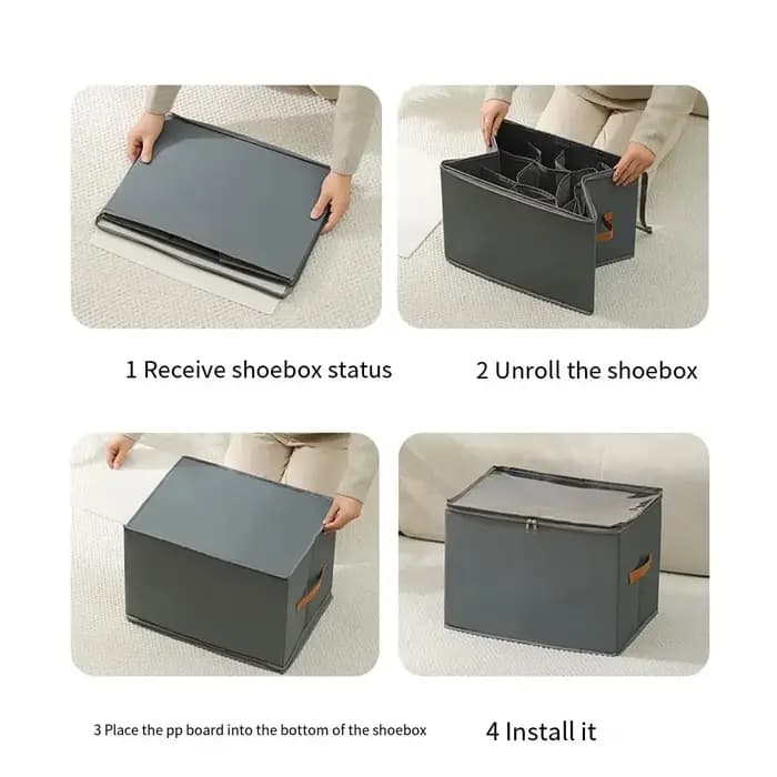 Organisateur de chaussures en tissu
