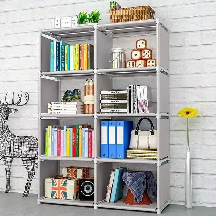 Étagère de rangement simple en métal multi-niveaux