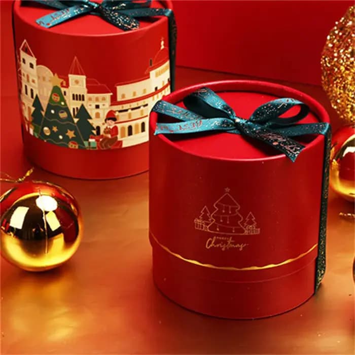Boîte d'emballage cadeau de Noël pour la décoration de la maison