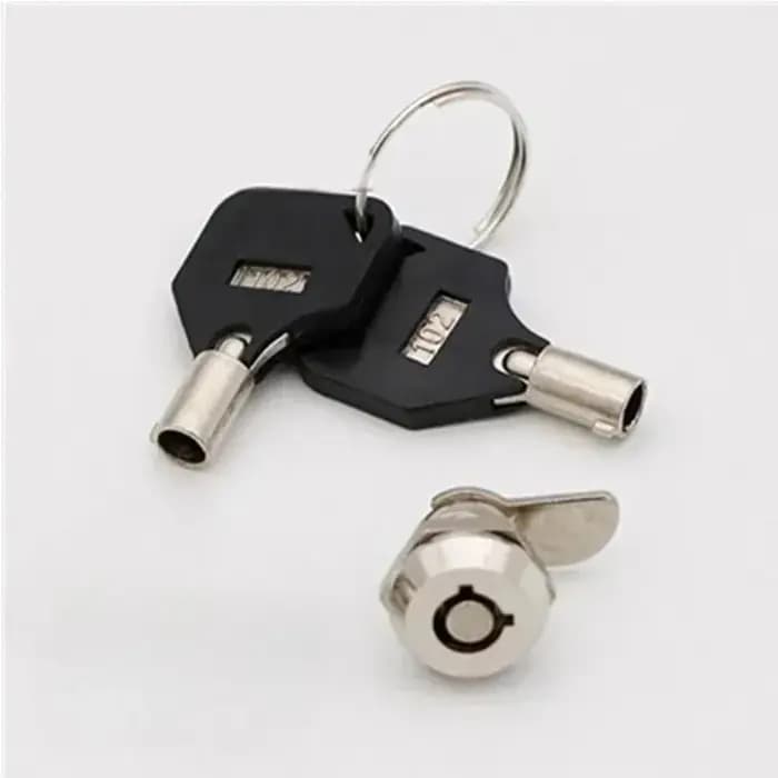 Serrure à came de sécurité à point unique en métal pour porte d'armoire de boîte aux lettres MS102 M