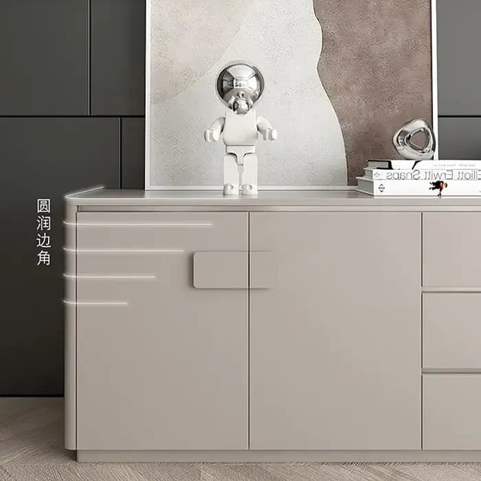Commode de luxe légère pour chambre à coucher