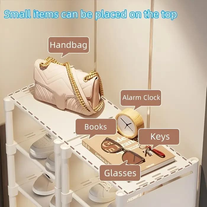 Armoire à chaussures, cintre d'entrée et étagère à chaussures