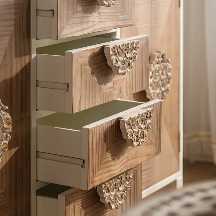 Armoire de salon Design Vintage avec rangement