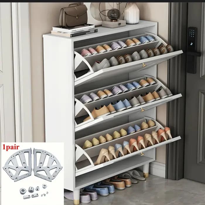 Accessoire pour étagère à chaussures - Connecteur à 3 niveaux