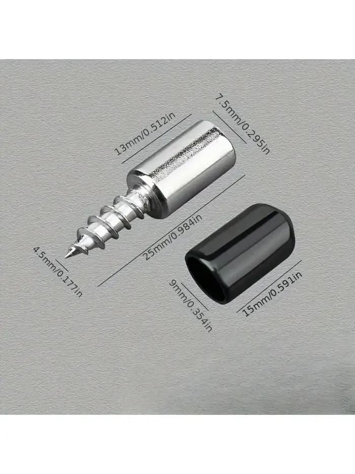 Chevilles de Support d'étagère avec vis, 20 pièces, Support robuste pour armoires, étagères, meubles