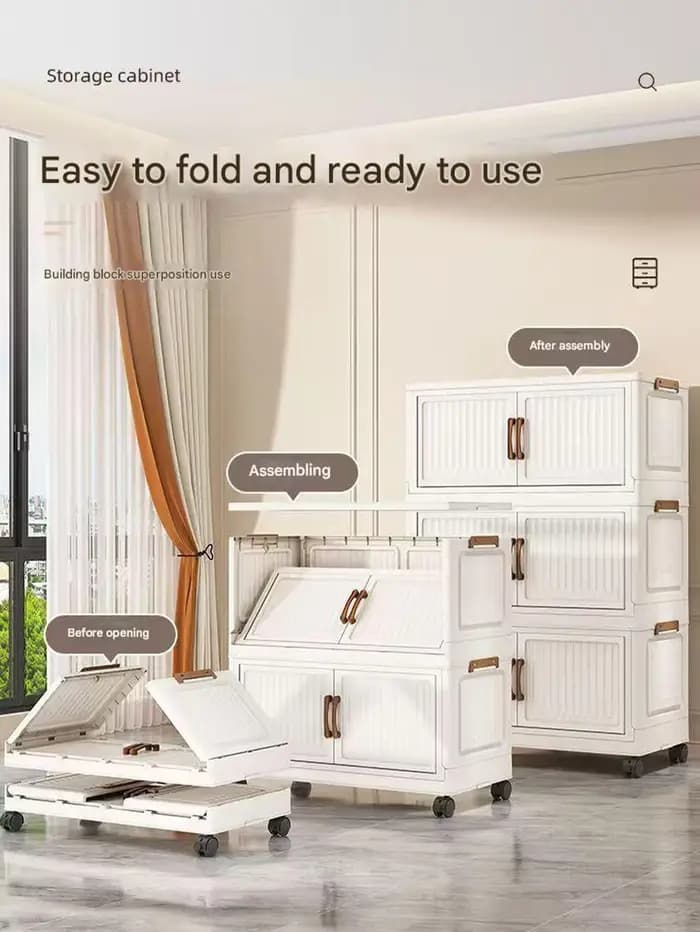 Boîte de rangement, armoire pliante pour la maison