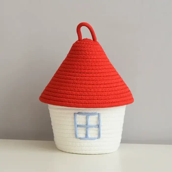Nouveau panier de rangement mignon bureau divers cosmétiques boîte