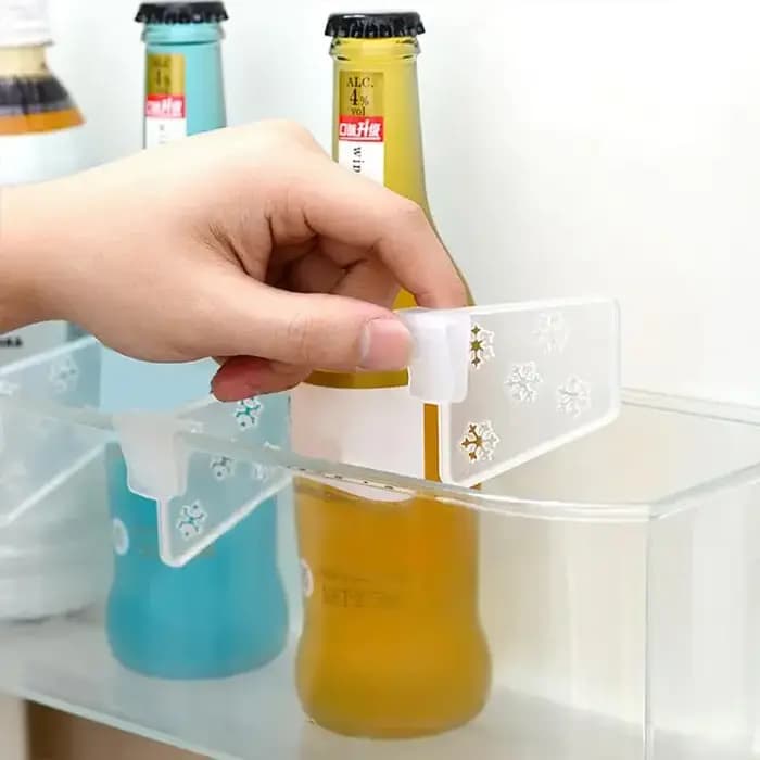 Mathiateur de réfrigérateur extensible en plastique