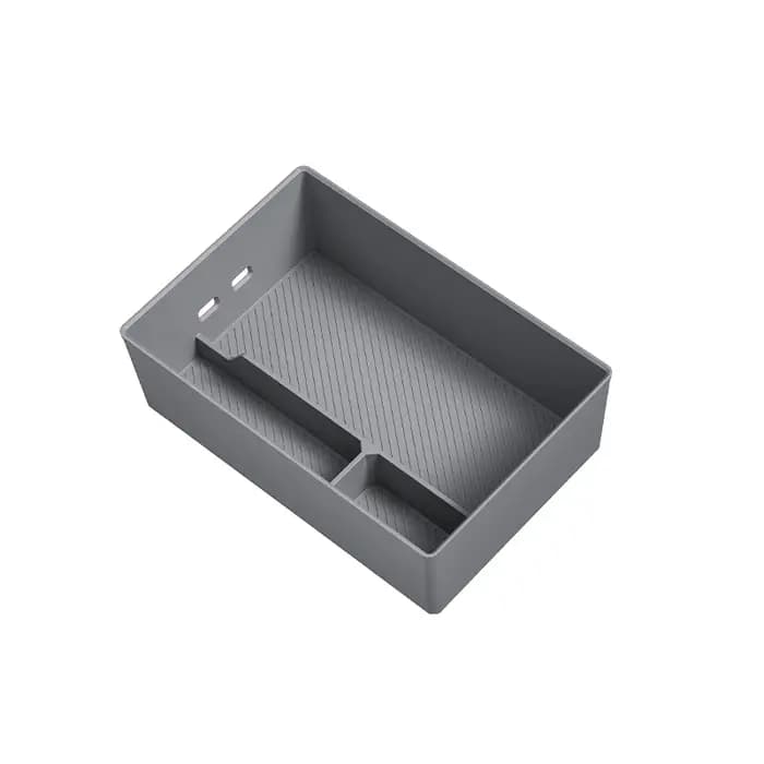 Boîte de rangement pour accoudoir pour Zeekr 7x 2026, boîte de rangement en silicone pour console ce