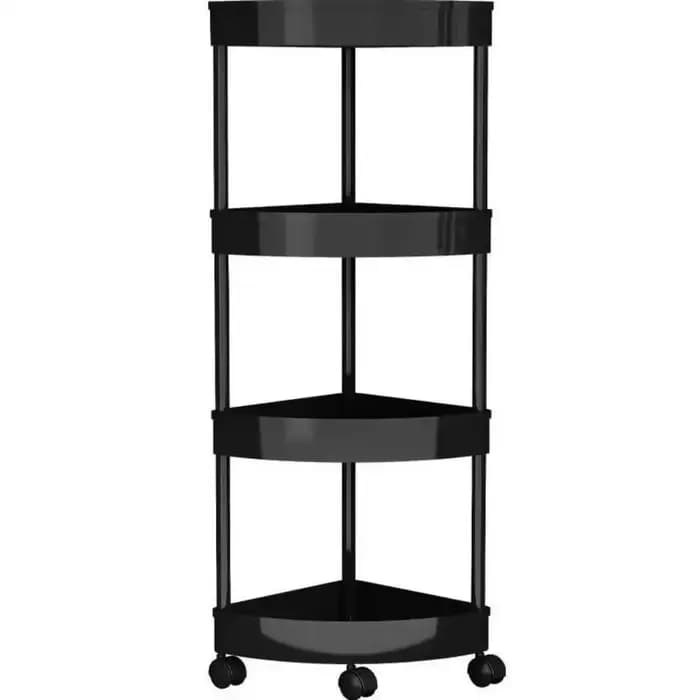 Étagère de rangement d'angle multi-niveaux grande capacité