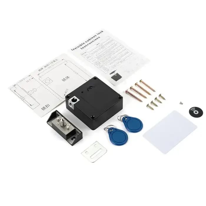 Serrure de tiroir intelligente Invisible électronique RFID 13.56MHz IC