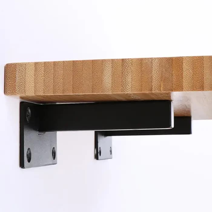 Support d'étagère murale avec trépied suspendu