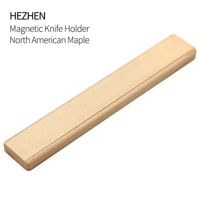 Hezhen porte-couteau magnétique 400mm accessoires de cuisine couteaux en bois outils de rangement