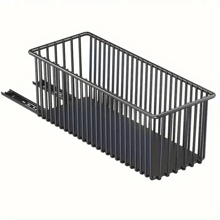 Panier organisateur d'armoire extractible sous l'évier