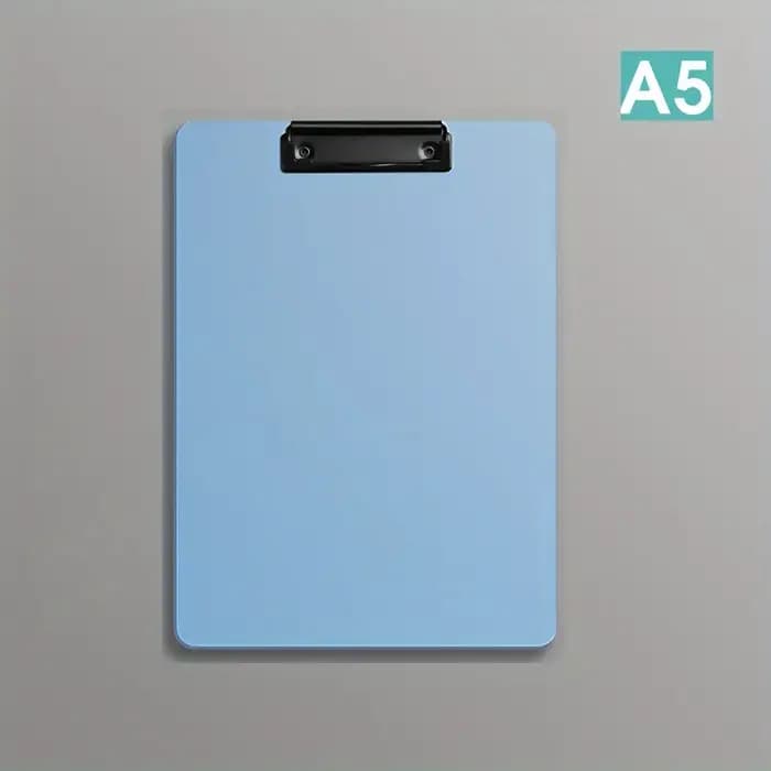 Presse-papiers A5 avec porte-stylo et Clip à profil bas, organisateur de documents essentiels pour i