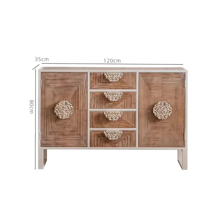 Armoire de salon Design Vintage avec rangement